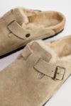 Visualizzazione miniature 3: Zoccoli Boston Birkenstock Taupe Foderati in Shearling