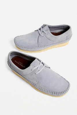 clarks weaver blue