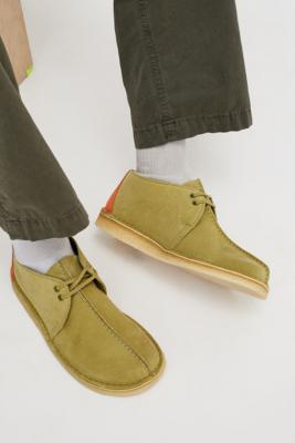 clarks khaki boots