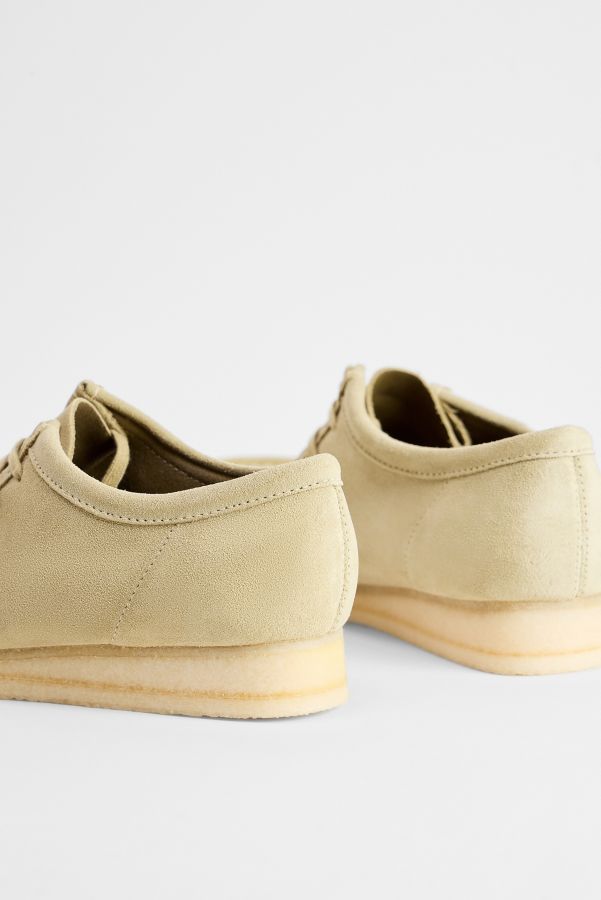 Slide View: 4: Clarks Originals Maple Wallabee Wildleder Schuhe