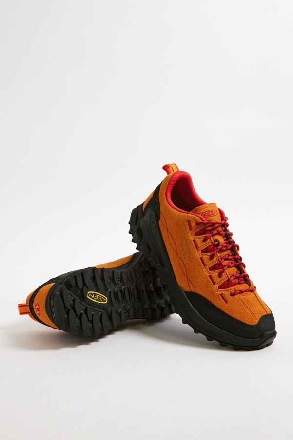 Slide View: 1: Keen Orange Pepper Jasper Trainers