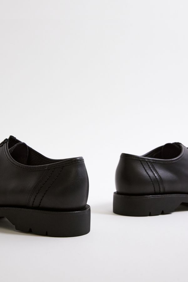 Slide View: 4: KLEMAN Black Leather Padror Shoes