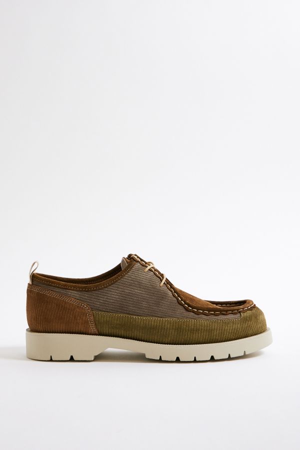 Slide View: 3: KLEMAN Khaki Kordsamt Bastille Schuhe