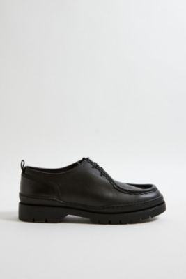 KLEMAN Schwarze Leder Major Schuhe