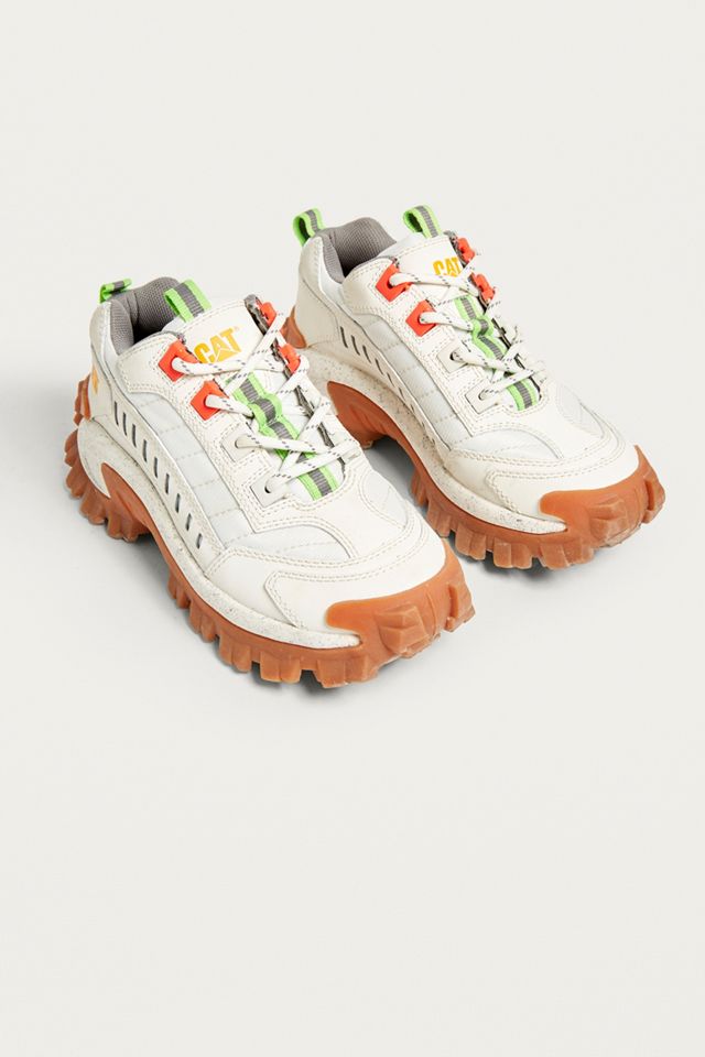 CAT Footwear Intruder White Trainers Urban Outfitters UK