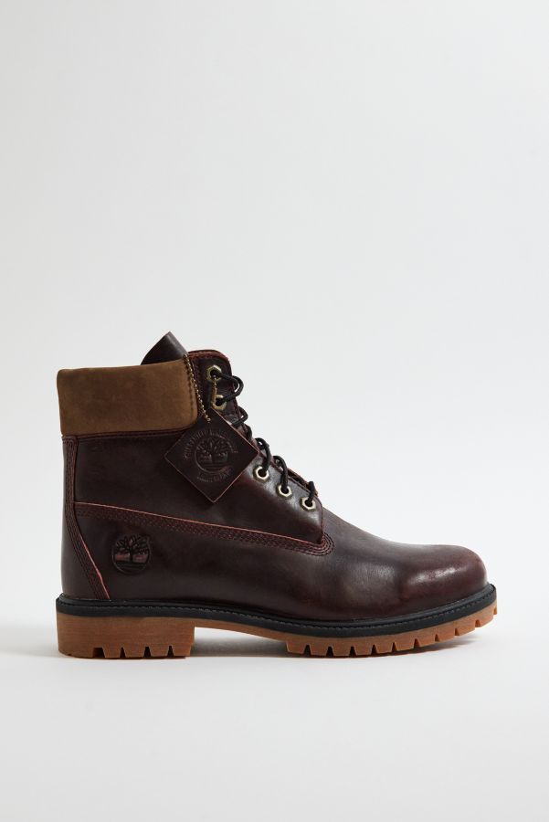 Vista diapositiva: 2: Stivali Timberland Burgundy Legends 6 Pollici