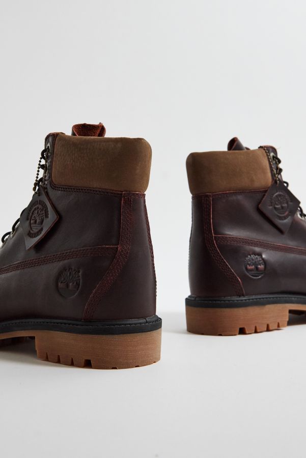 Vista diapositiva: 4: Stivali Timberland Burgundy Legends 6 Pollici