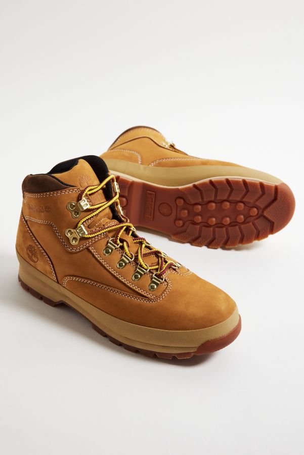 Slide View: 1: Timberland Wheat Euro Hiker Boots