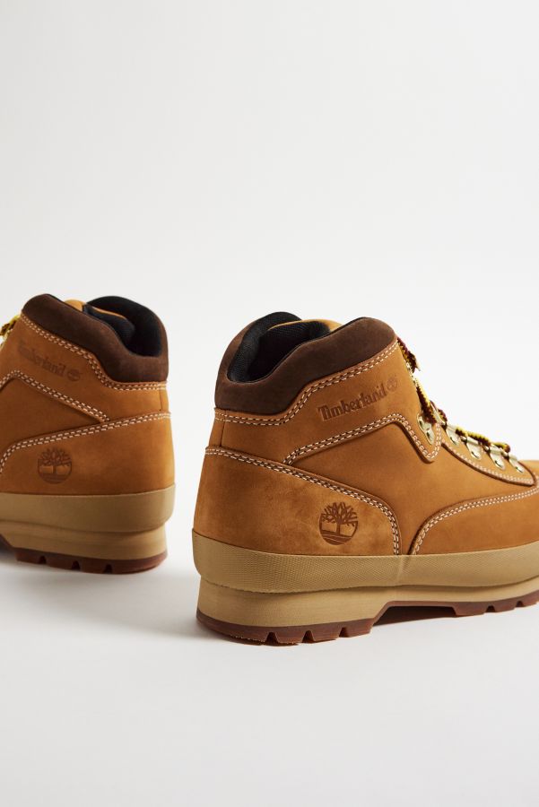 Slide View: 4: Timberland Wheat Euro Hiker Boots