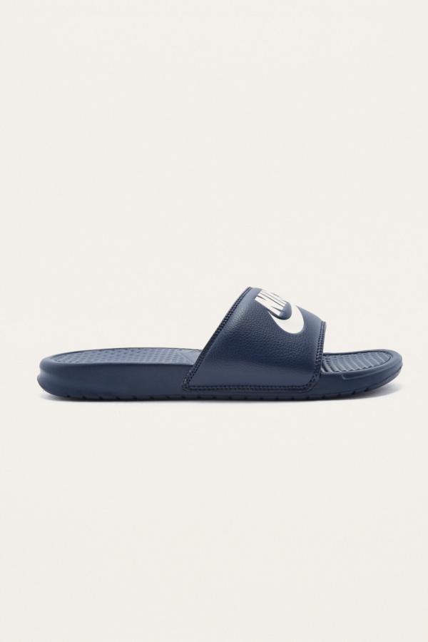 Nike Benassi JD All Black Pool Sliders | Urban Outfitters UK