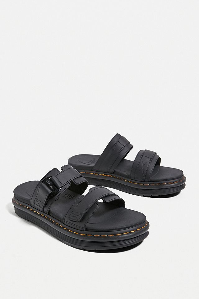 Dr. Martens Black Chilton Leather Sandals | Urban Outfitters UK