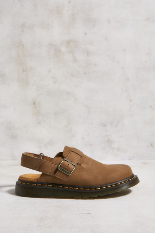 Vista diapositiva: 3: Dr. Martens zoccoli Jorge II in pelle marrone chiaro