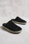 Thumbnail View 1: Clarks Originals Overleigh Black Suede Slides