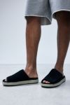 Thumbnail View 2: Clarks Originals Overleigh Black Suede Slides