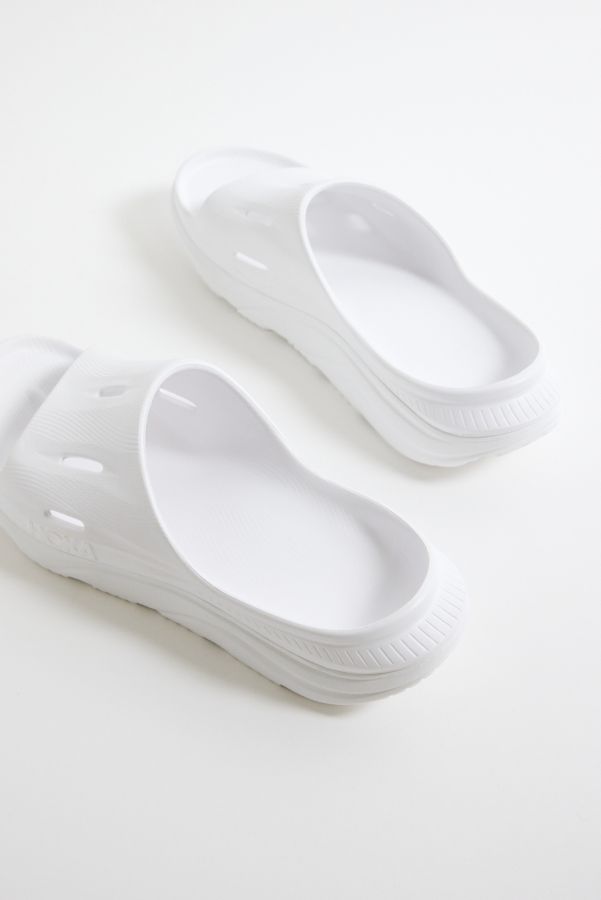 Vista de diapositivas: 5: HOKA Sandalias White Ora Recovery Slide 3