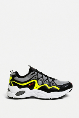 yellow fila trainers