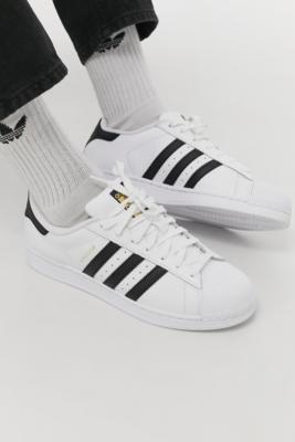 adidas Superstar White Trainers | Urban Outfitters UK