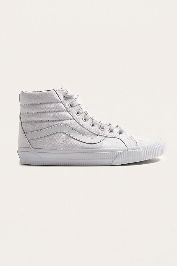 Vans Sk8-Hi Reissue Grey Mono Trainers | Urban Outfitters UK