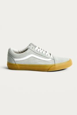 vans old skool trainers with gum sole