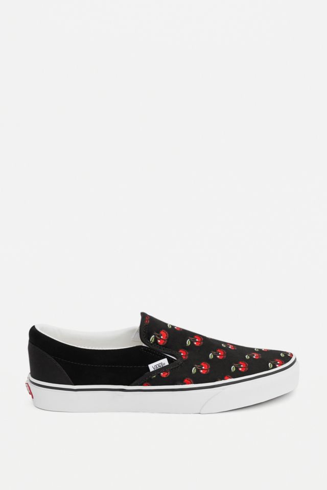 Vans Classic Cherries Slip-On Trainers | Urban Outfitters UK