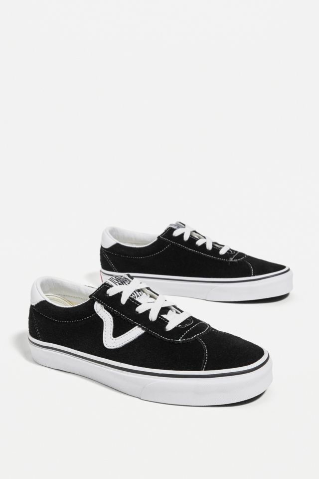 Vans Black Suede Sport Trainers | Urban Outfitters UK