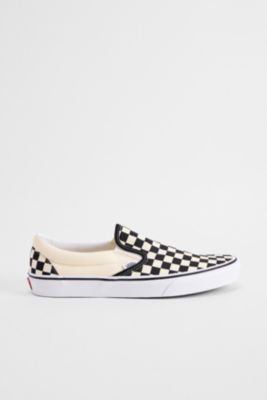 Vans Schwarz & Weiß Schachbrett Slip-On Turnschuhe