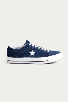 converse navy suede