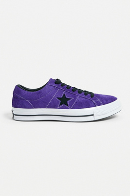 converse purple one star