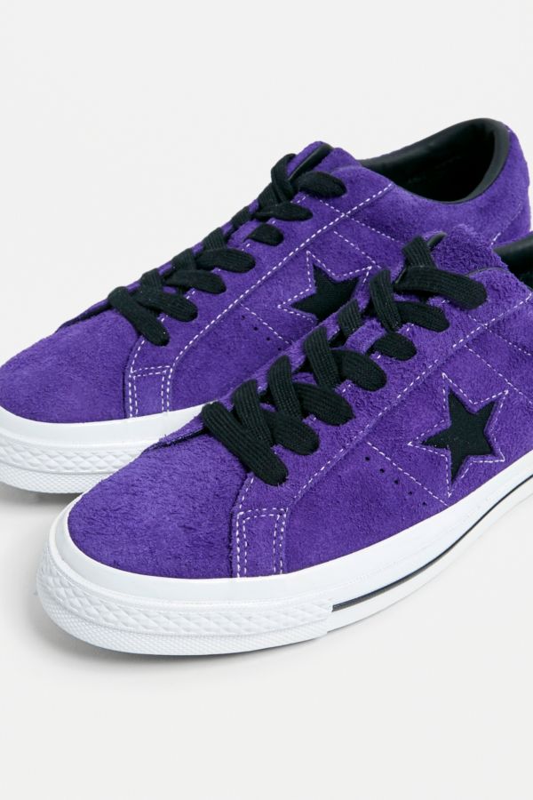 Оне стар. Converse one Star фиолетовые. Кеды Converse one Star Purple. One Star Converse пурпурные. One Star Ox Converse сиреневый Black Purple.