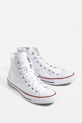 converse white high toos