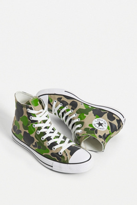 high top camo converse