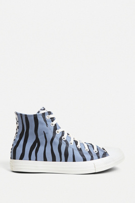 blue leopard print converse