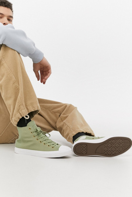 green high top chucks