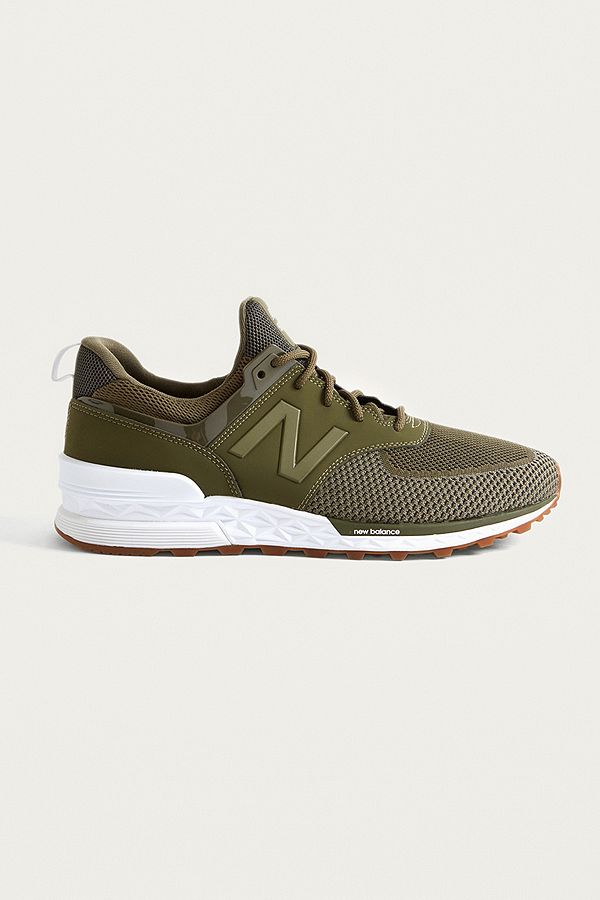 New Balance 574 Olive Trainers New Balance 574 Olive Trainers
