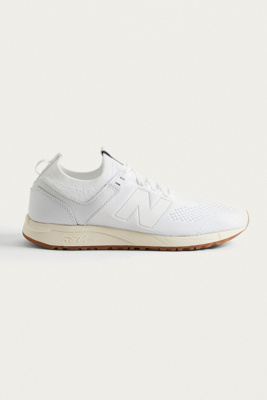 new balance 247 all white trainers