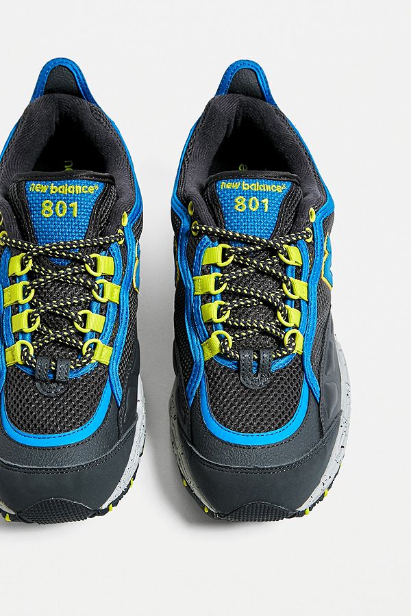 New Balance - 801 Trail Sneaker in Schwarz und Blau New Balance - 801 Trail Sneaker in Schwarz und Blau