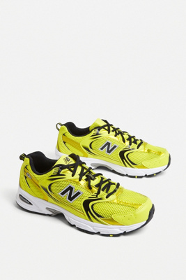 new balance yellow trainers