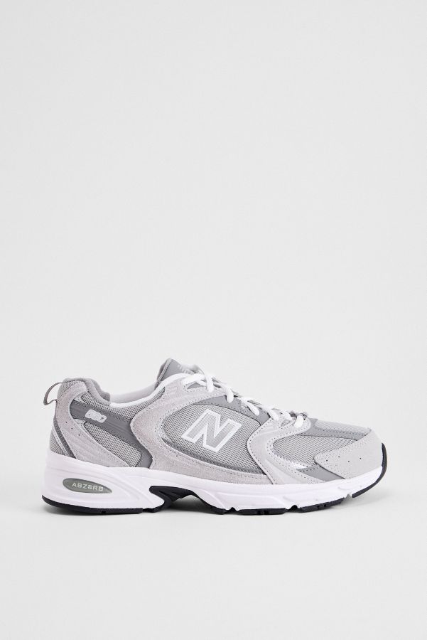 Slide View: 2: New Balance Grey 530 Trainers