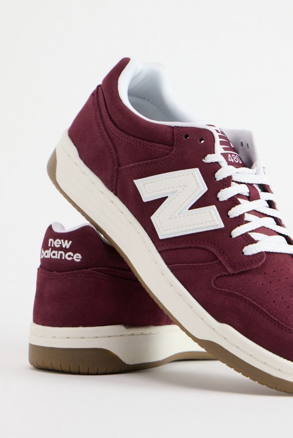 Vista diapositiva: 3: Scarpe da Ginnastica New Balance 480 Bordeaux