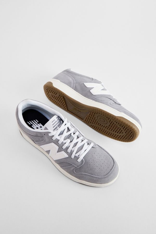 Slide View: 2: New Balance Schiefergrau 480 Turnschuhe