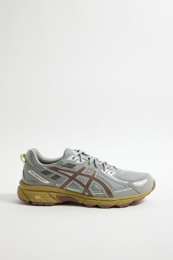 Slide View: 3: ASICS Grey GEL-VENTURE 6 Trainers