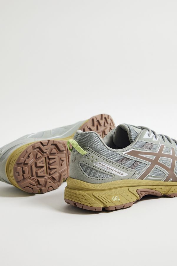 Slide View: 4: ASICS Grey GEL-VENTURE 6 Trainers