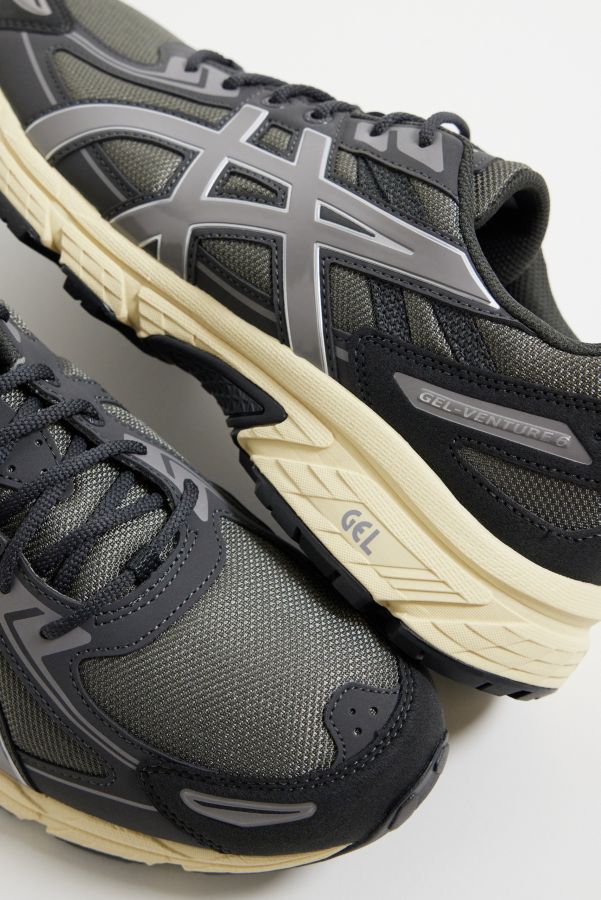 Slide View: 4: ASICS Trüffel Grau GEL-VENTURE 6 Trainers