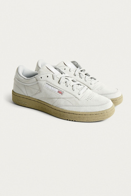 reebok club c 85 grey suede