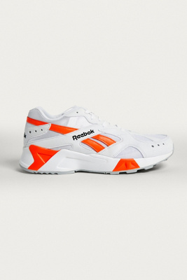 reebok trainers orange
