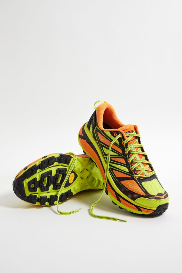 Vista diapositiva: 1: Scarpe da Allenamento HOKA Electric Tangerine Mafate Speed 2