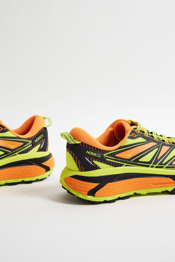 Vista diapositiva: 4: Scarpe da Allenamento HOKA Electric Tangerine Mafate Speed 2