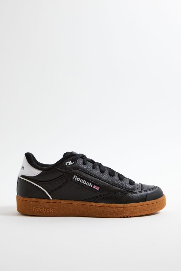 Vista diapositiva: 1: Reebok Scarpe da ginnastica Gum Sole Club C Bulc nere