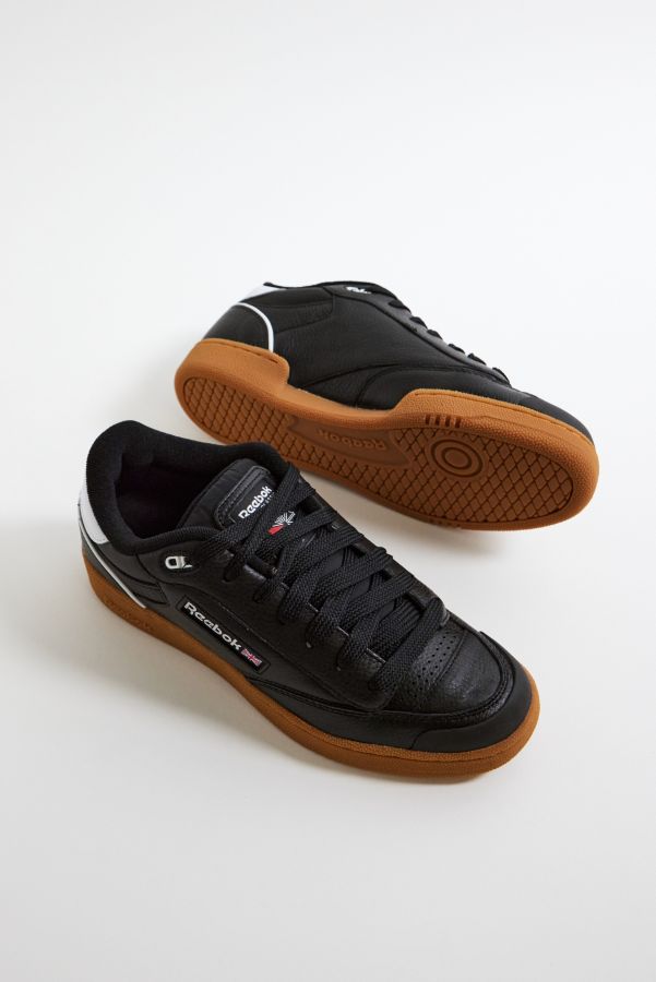 Vista diapositiva: 3: Reebok Scarpe da ginnastica Gum Sole Club C Bulc nere