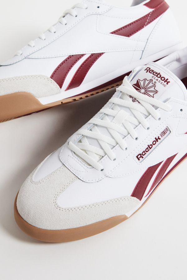 Slide View: 2: Reebok Rot & Weiß Campio XT Trainers